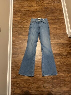 Frame Denim Light Blue Flare Jeans